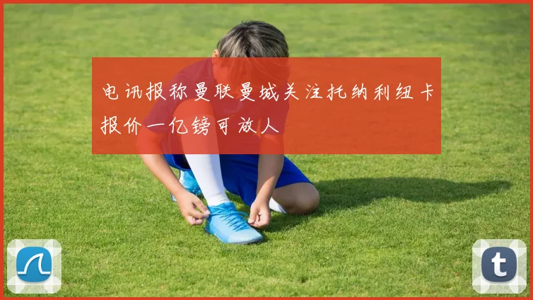 电讯报称曼联曼城关注托纳利纽卡报价一亿镑可放人